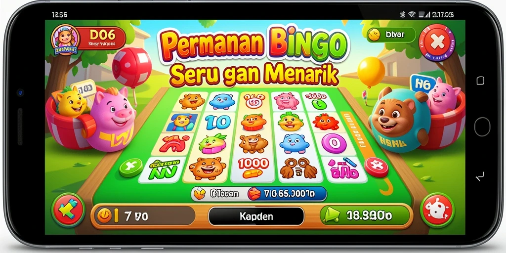 Tampilan gameplay D06 dengan suasana Bingo yang seru.
