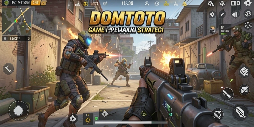 Gameplay seru di DOMTOTO dengan aksi FPS yang mendebarkan.