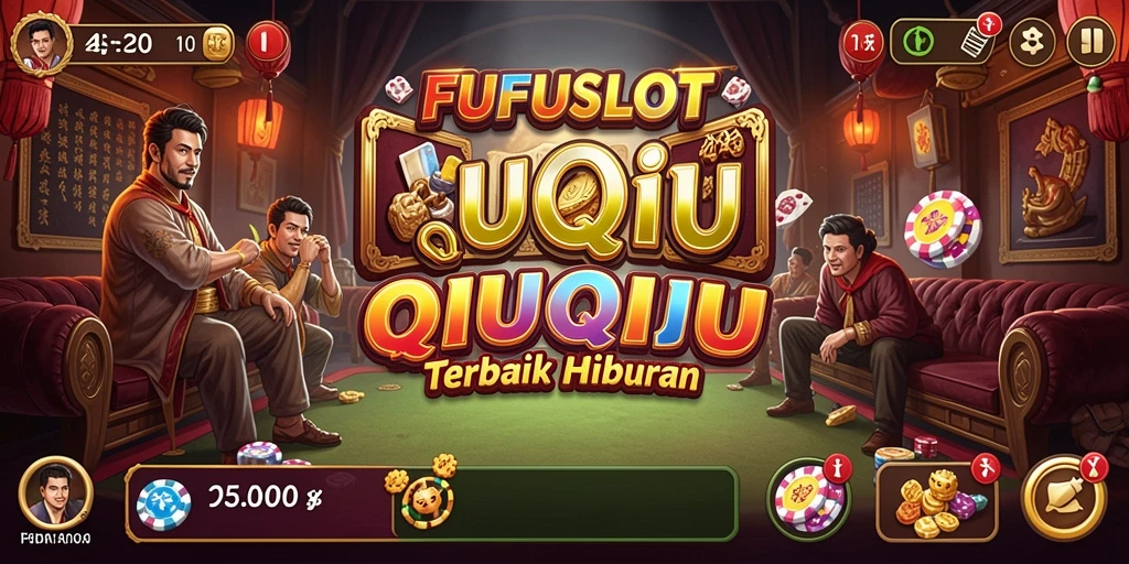 Screenshot gameplay FUFUSLOT menampilkan aksi kartu QiuQiu yang seru.