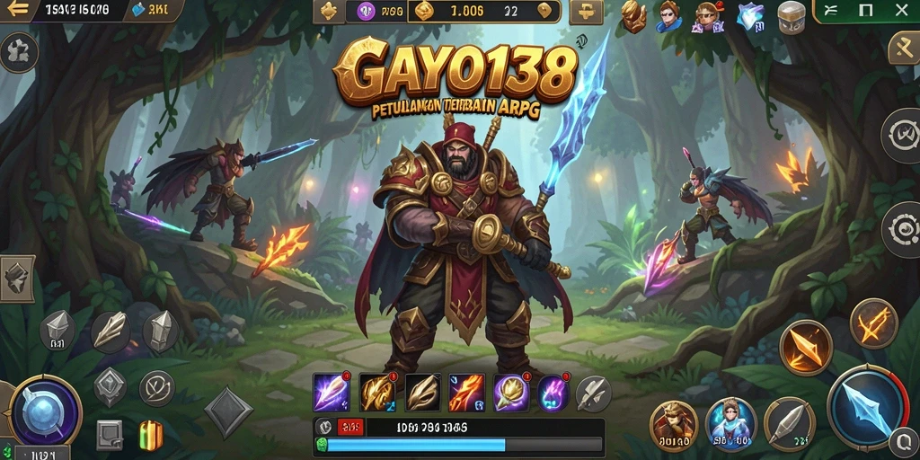 Tampilan gameplay GAYO138 yang mendebarkan di dunia ARPG.