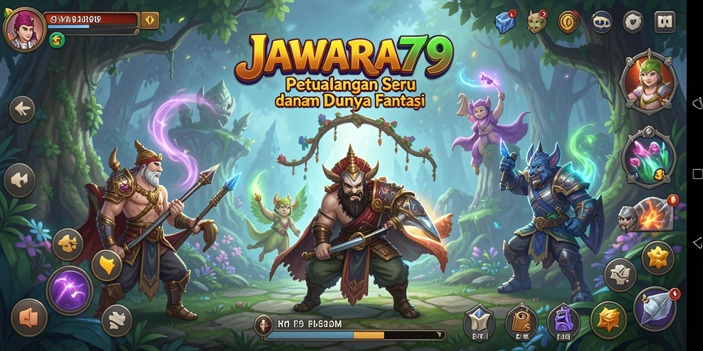 Screenshot menampilkan karakter utama dalam aksi petualangan seru.