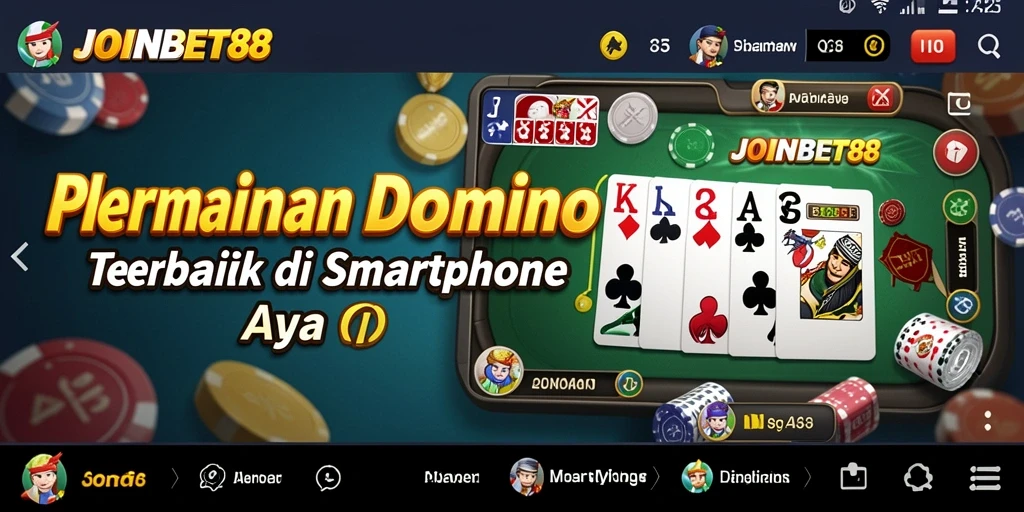Screenshot menarik dari permainan Domino yang seru.