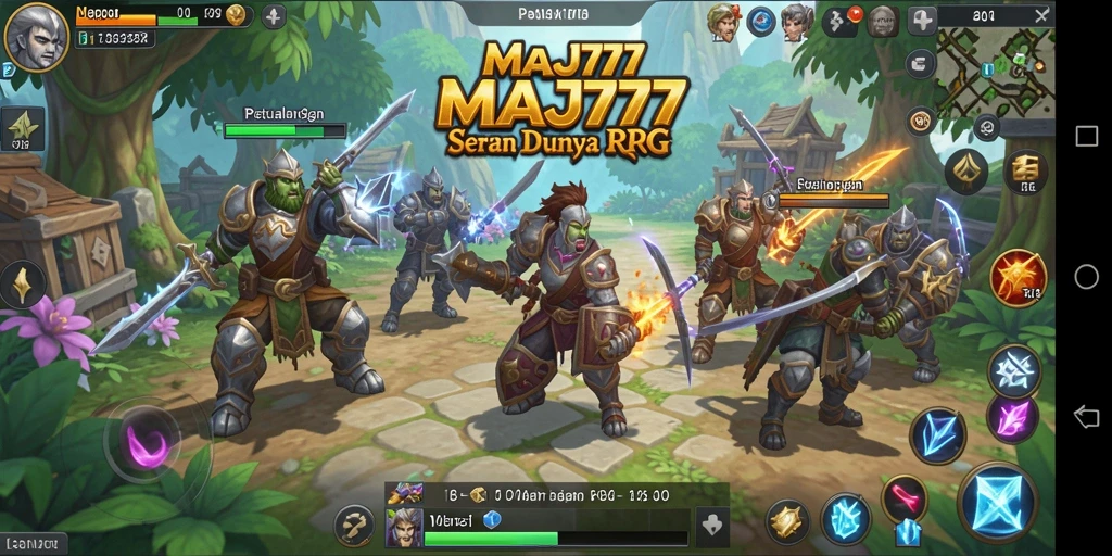 Menampilkan gameplay RPG yang mendebarkan di MAJ777.