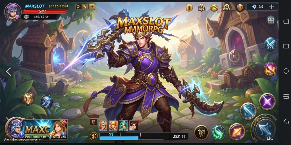 Gameplay menarik dalam dunia fantasi MAXSLOT.