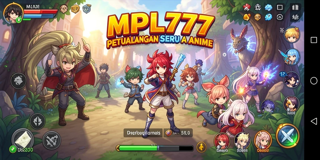 Gameplay seru MPL777 dengan karakter anime yang memukau.