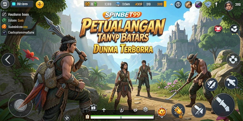 Tampilan gameplay menakjubkan dari SPINBET99 di dunia terbuka.