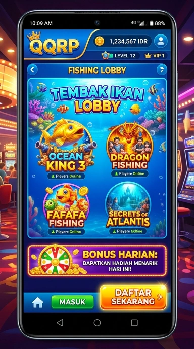 Halaman detail aplikasi pada qqrp dengan informasi lengkap.